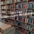 Od 08.05.2020 biblioteka otwarta dla czytelników!!!